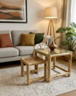 Série table gigogne bambou