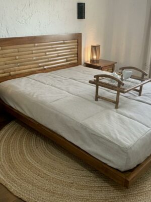 CHAMBRE LAVALSE SOMMIER BRIQUE
